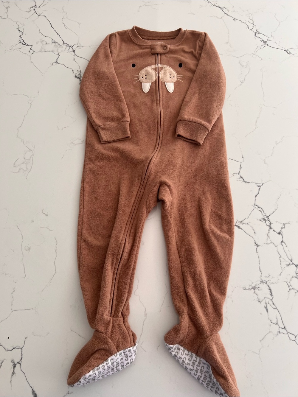 Carter’s Fleece Footed Pajamas Walrus